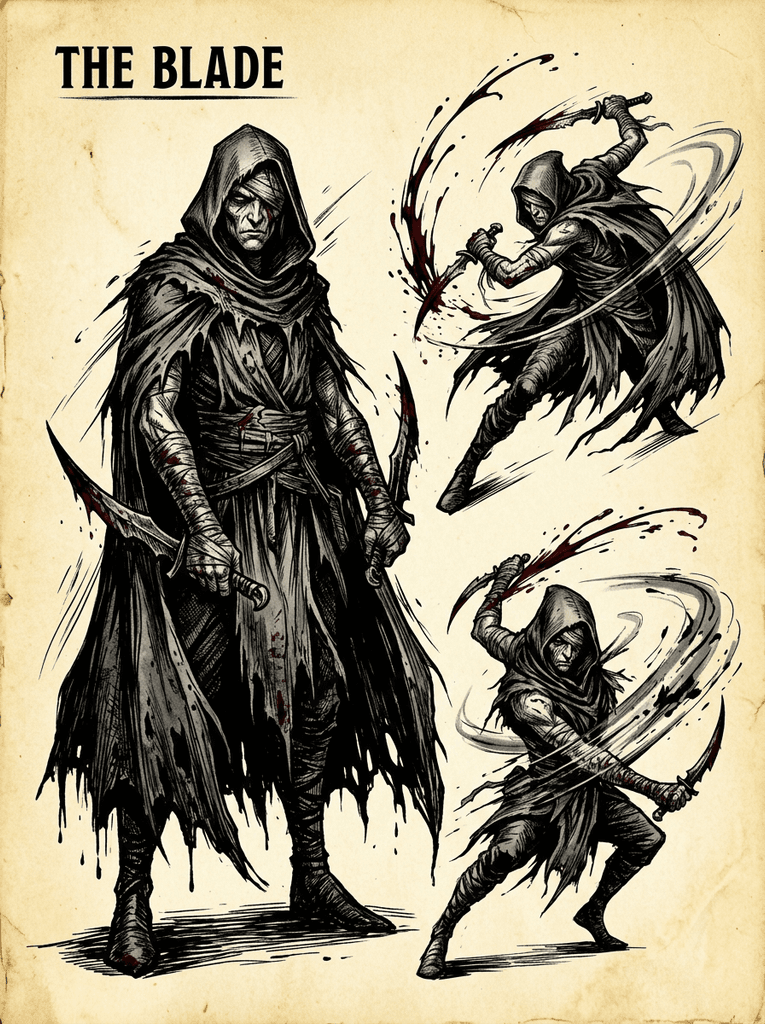 The Blade class concept art — speed and precision.