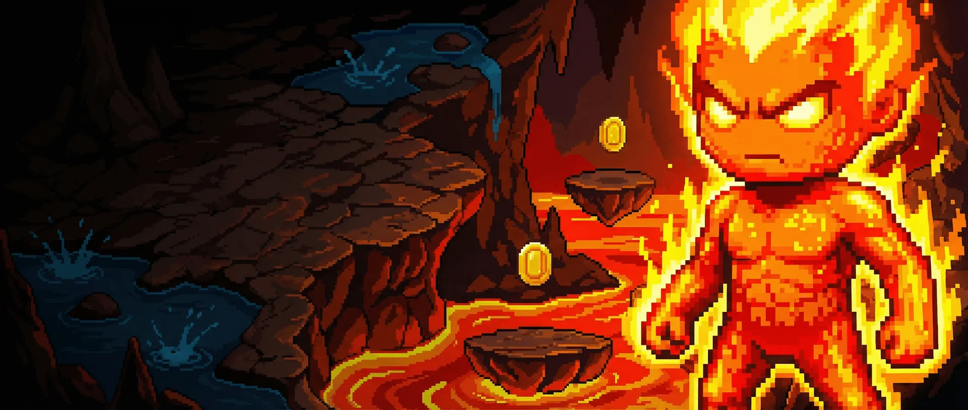 Blaze — fiery platforming world