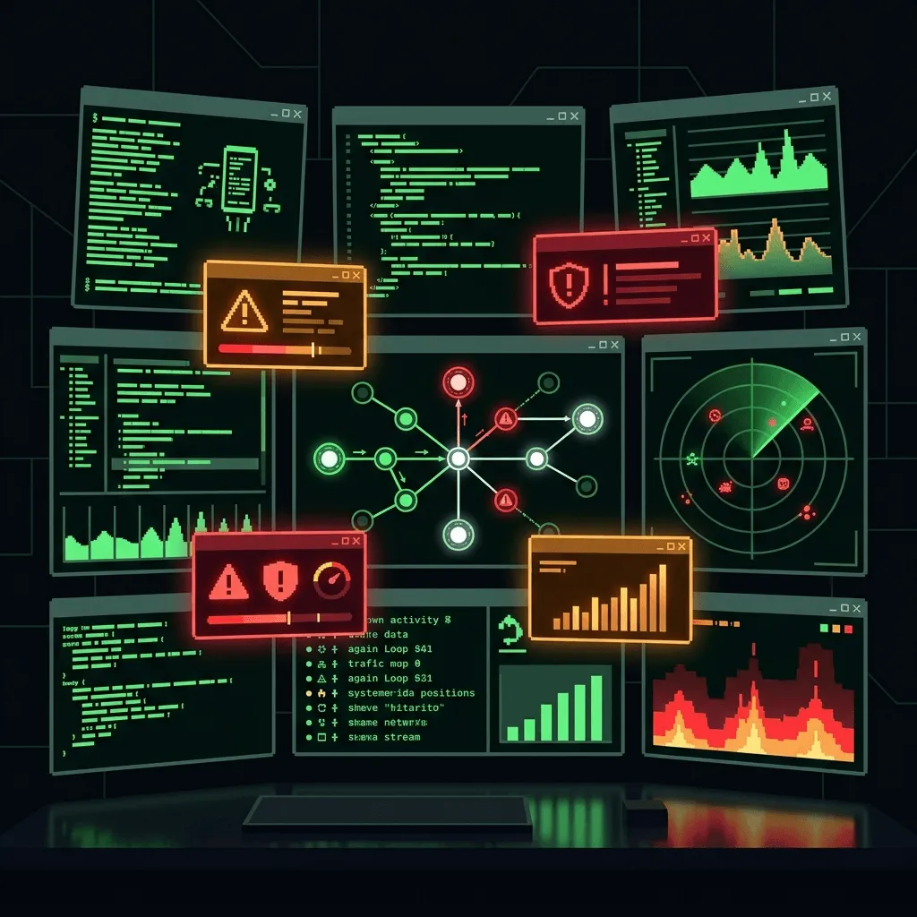 SOC Sim — cybersecurity training simulation interface
